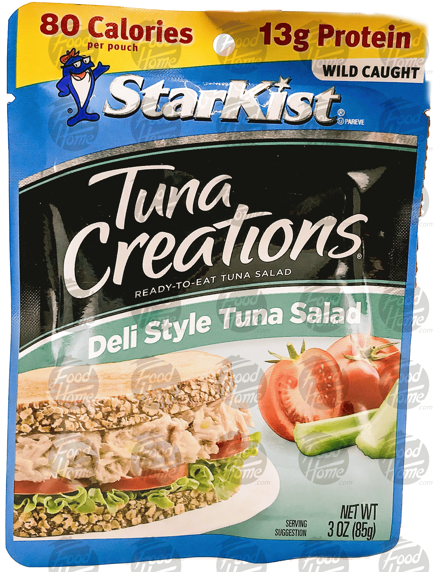 Starkist  tuna salad sandwich-ready, chunk light, 100 calories Full-Size Picture